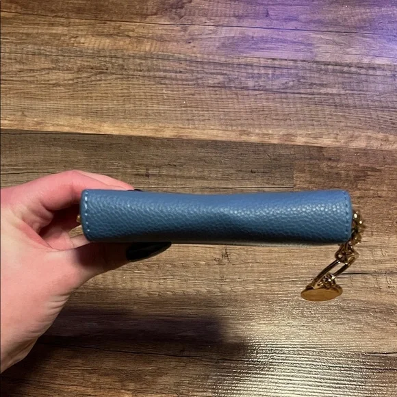 Anne Klein Navy Wallet with Gold Details - Picture 9 of 9